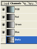 image: all channels visible except dots