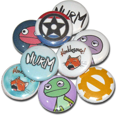 Image: Local Heroes 5-Button Set