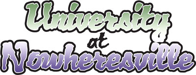 Image: University at Nowheresville logo